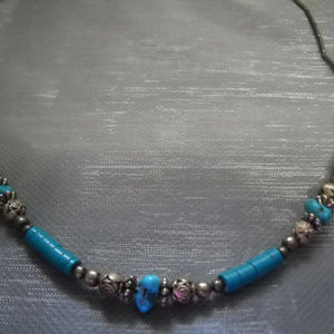 Sterling Silver and Turquoise Necklace